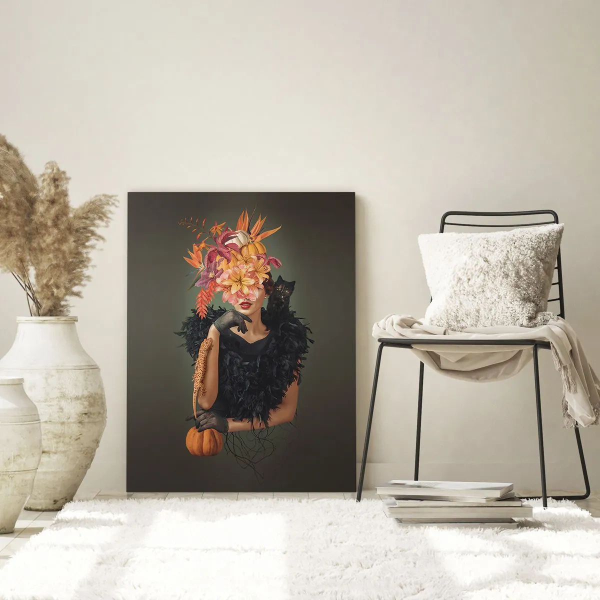 Obraz na skle - Kúzlo čarodejnice - 70x100 cm