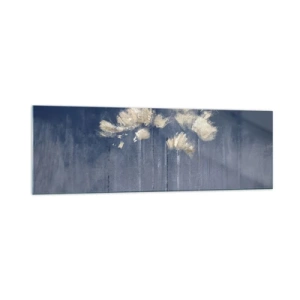 Obraz na skle - Ako okvetné lístky vo vetre - 160x50 cm