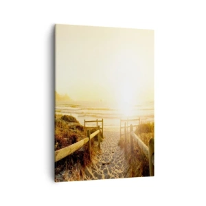 Obraz na plátne - Dunami smerom k slnku - 50x70 cm