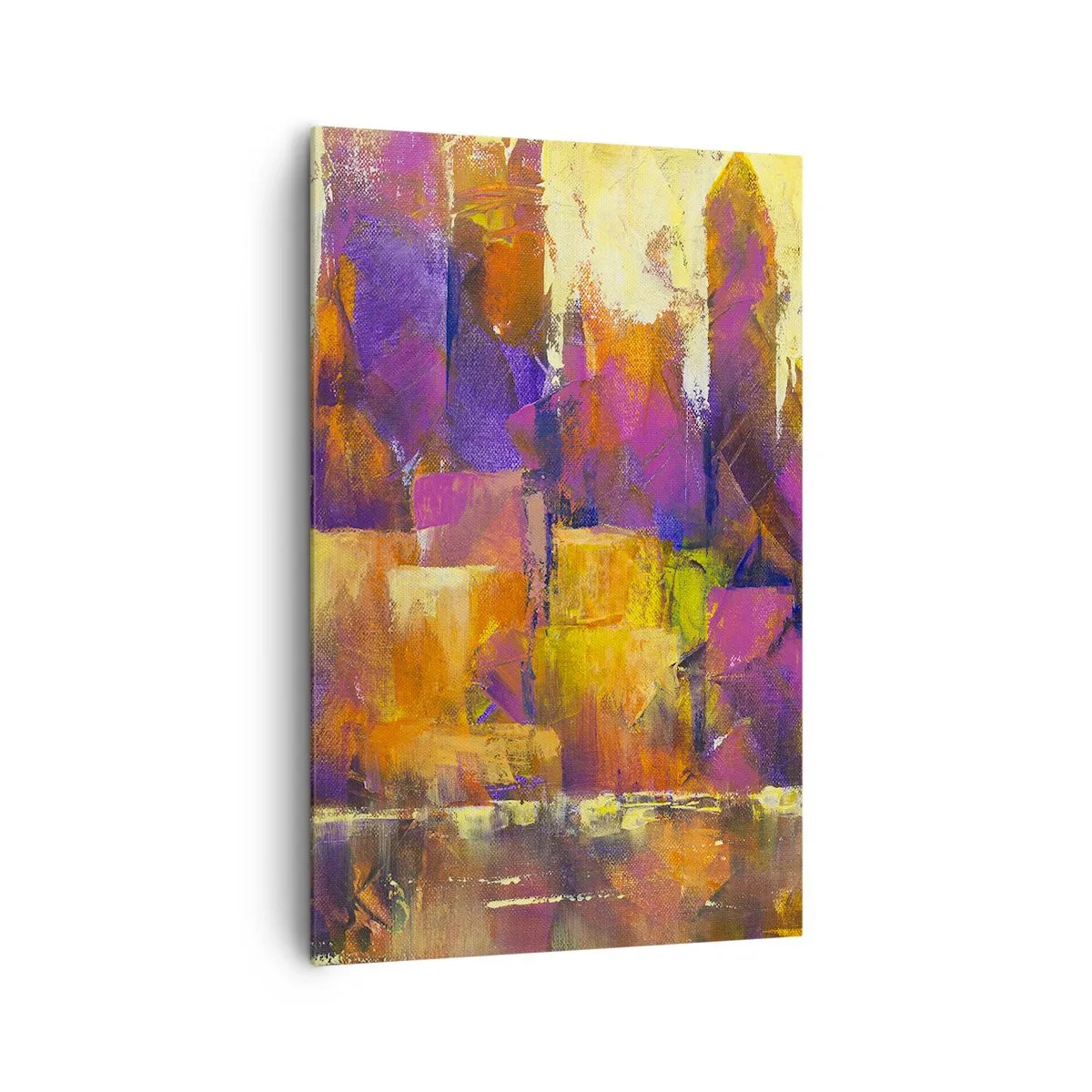 Obraz na plátne - Metropolitná kompozícia - 80x120 cm