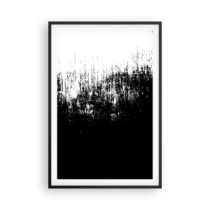 Plagát v čiernom ráme - Víťazom sa stáva... - 61x91 cm