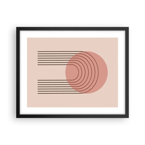 Plagát v čiernom ráme - Neodolateľná príťažlivosť - 50x40 cm