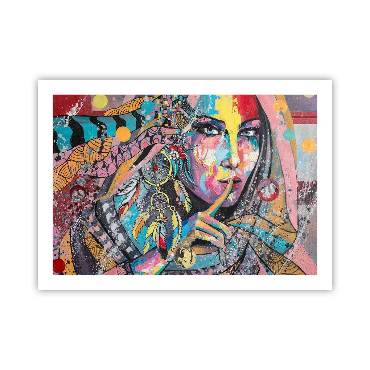 Plagát - Mlč, než pochopíš - 70x50 cm