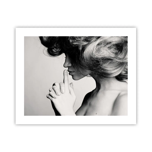 Plagát - Zahľadená do seba - 50x40 cm
