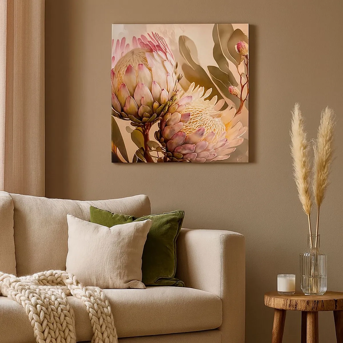 Obraz na plátne - Nežne objaté - 30x30 cm