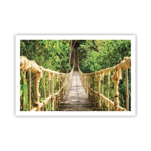 Plagát - Zavesený v zelenej - 91x61 cm