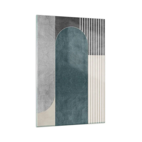 Obraz na skle - Kompozícia na úrovni - 80x120 cm