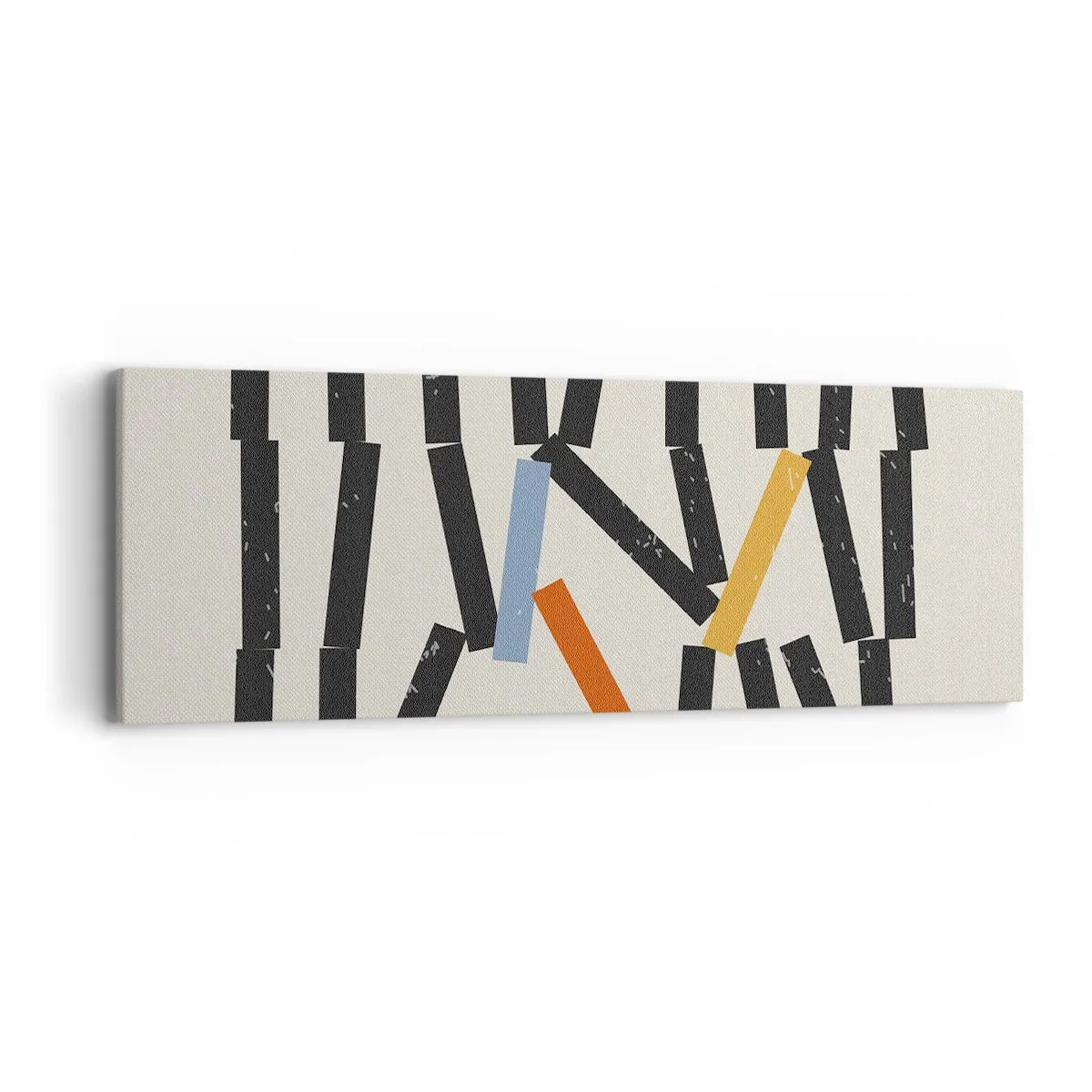 Obraz na plátne - Domino – kompozícia - 90x30 cm