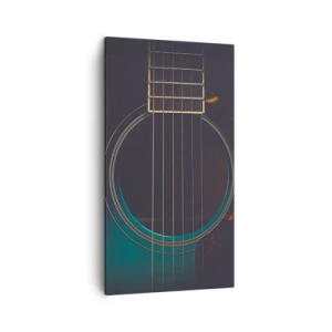 Obraz na plátne - Okamih, než to zaznie - 45x80 cm