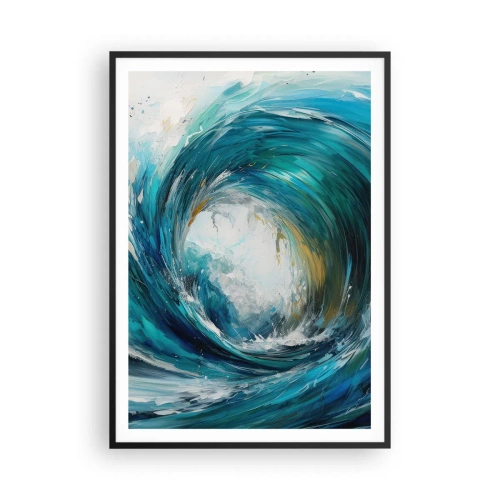 Plagát v čiernom ráme - Morský portál - 70x100 cm