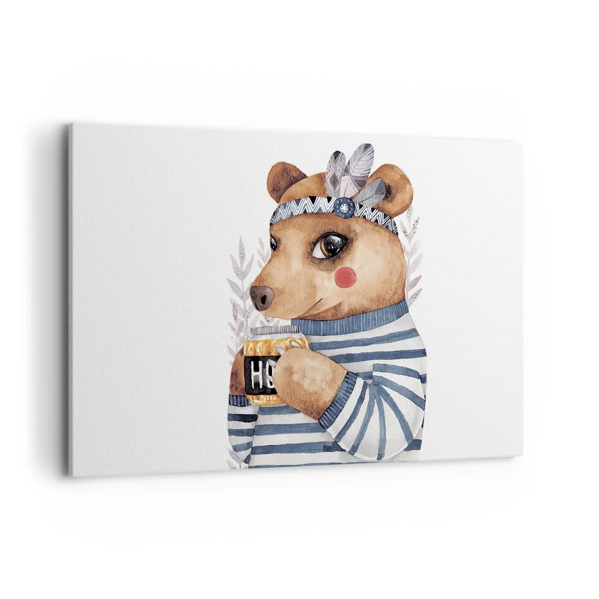 Obraz na plátne - Sladký medvedík - 120x80 cm