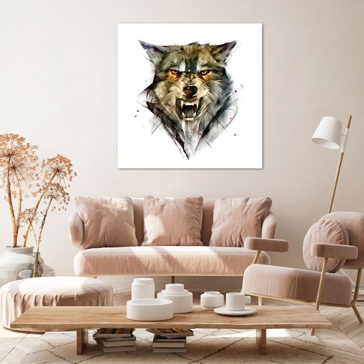 Obraz na plátne - Ani krok! - 40x40 cm