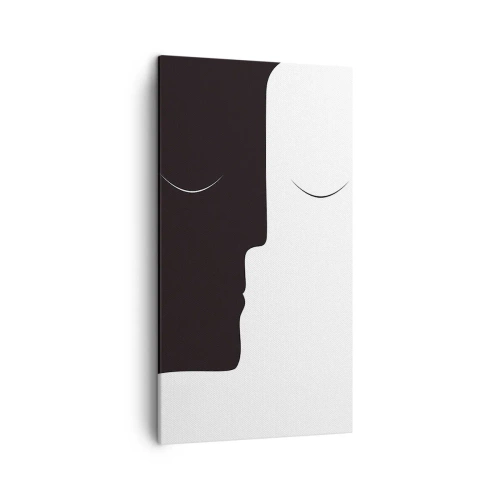 Obraz na plátne - Jednota protikladov - 45x80 cm