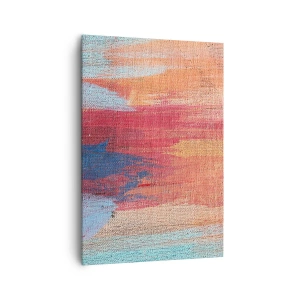 Obraz na plátne - Stekať dúhou - 70x100 cm