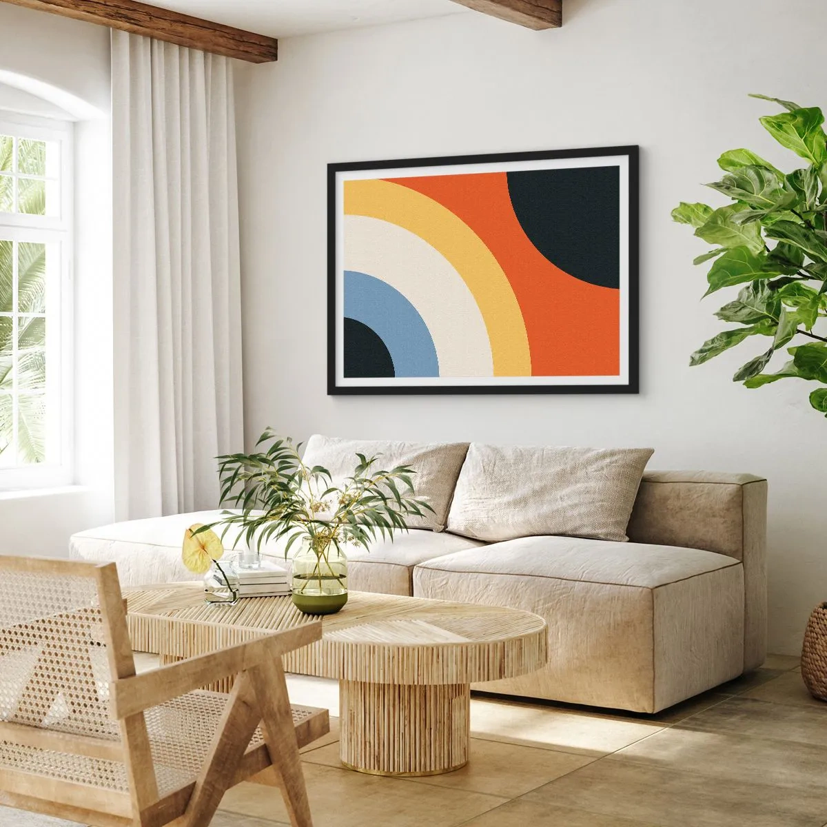 Plagát v čiernom ráme - K sebe samému - 40x30 cm