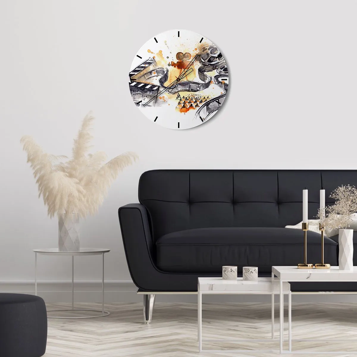 Nástenné hodiny - V krajine snov - 40x40 cm