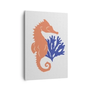 Obraz na plátne - Na podvodnej lúke - 70x100 cm