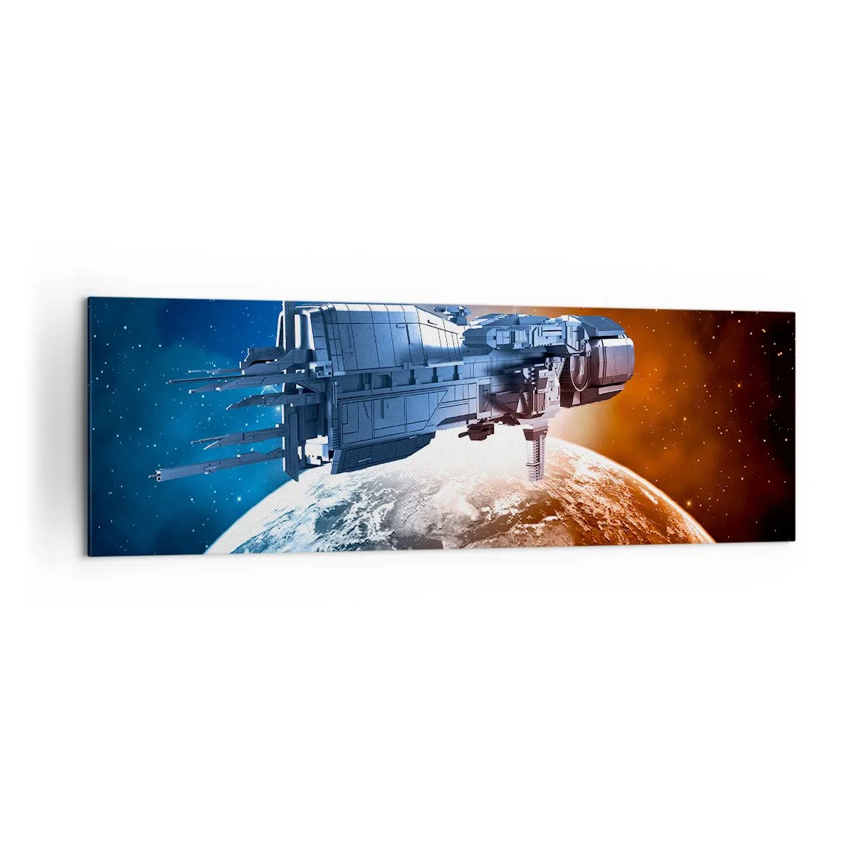 Obraz na plátne - Pozorný pozorovateľ - 160x50 cm
