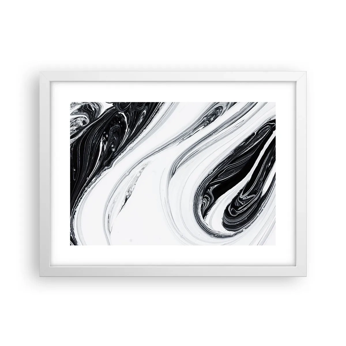 Plagát v bielom ráme - Spojenie protikladov - 40x30 cm