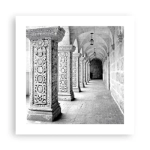 Plagát - Kam…? - 40x40 cm