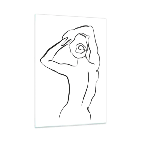 Obraz na skle - Ranný akt - 50x70 cm