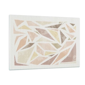 Obraz na skle - Kompozícia: vitráž - 120x80 cm