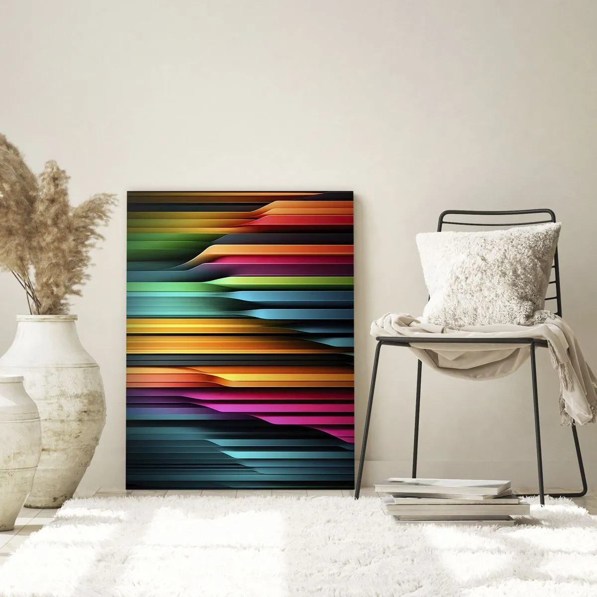 Obraz na skle - Svetelný organ - 70x100 cm