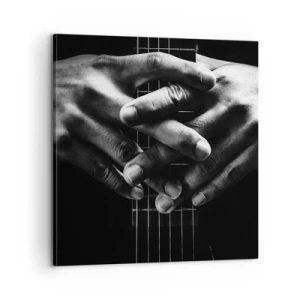 Obraz na plátne - Umelcova modlitba - 60x60 cm