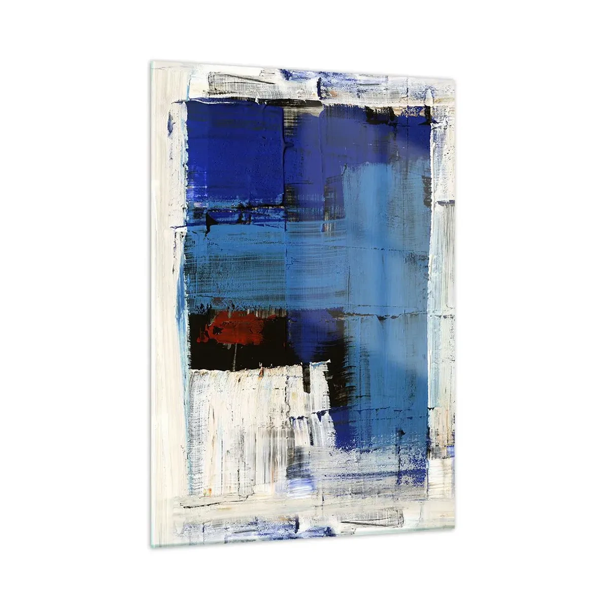 Obraz na skle - Tajomstvo modrej - 50x70 cm