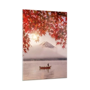 Obraz na skle - V japonskom štýle - 50x70 cm