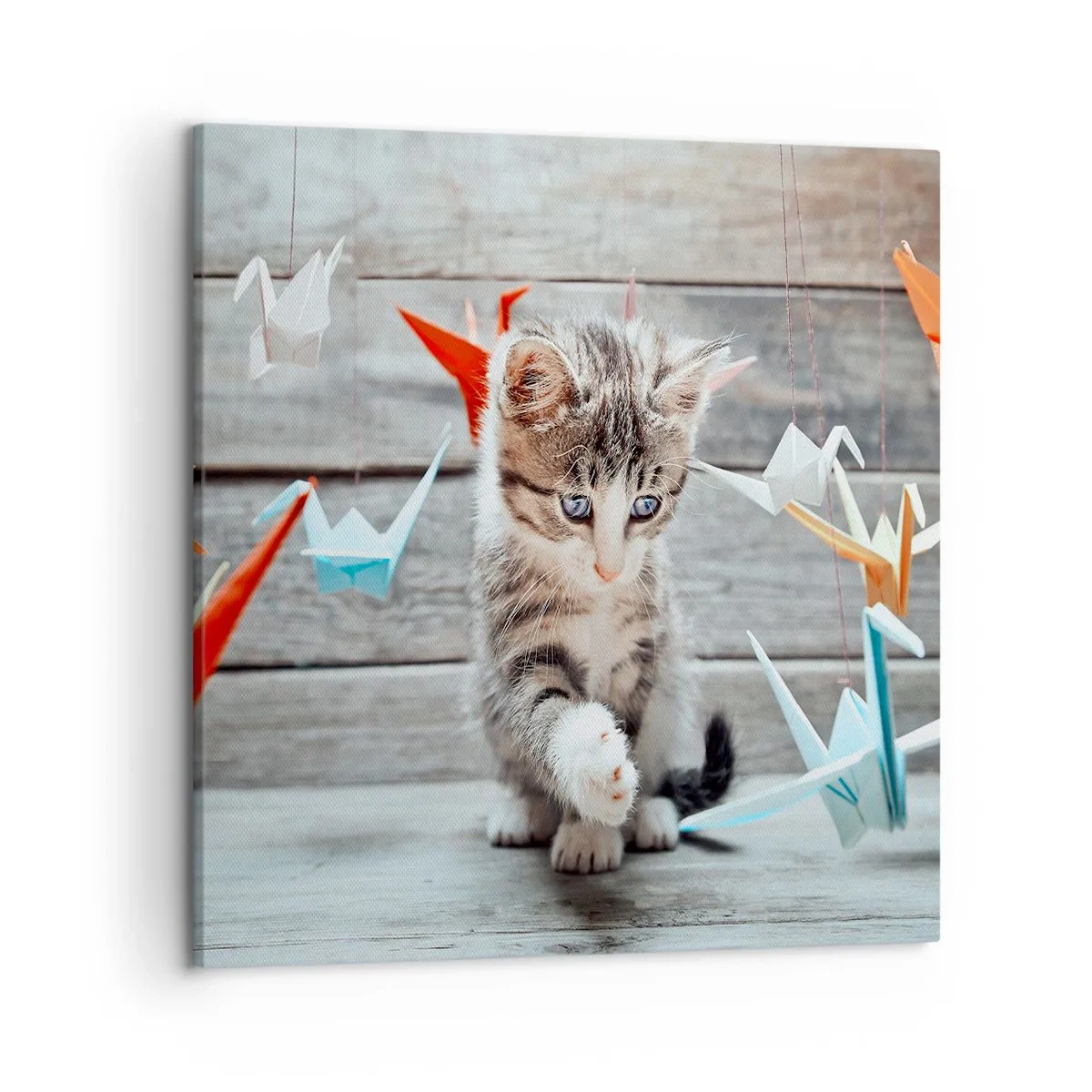 Obraz na plátne - Prvá lekcia - 50x50 cm