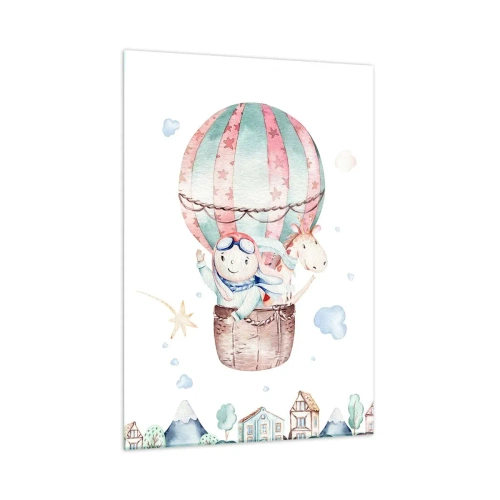 Obraz na skle - Čoskoro sa vrátime! - 50x70 cm