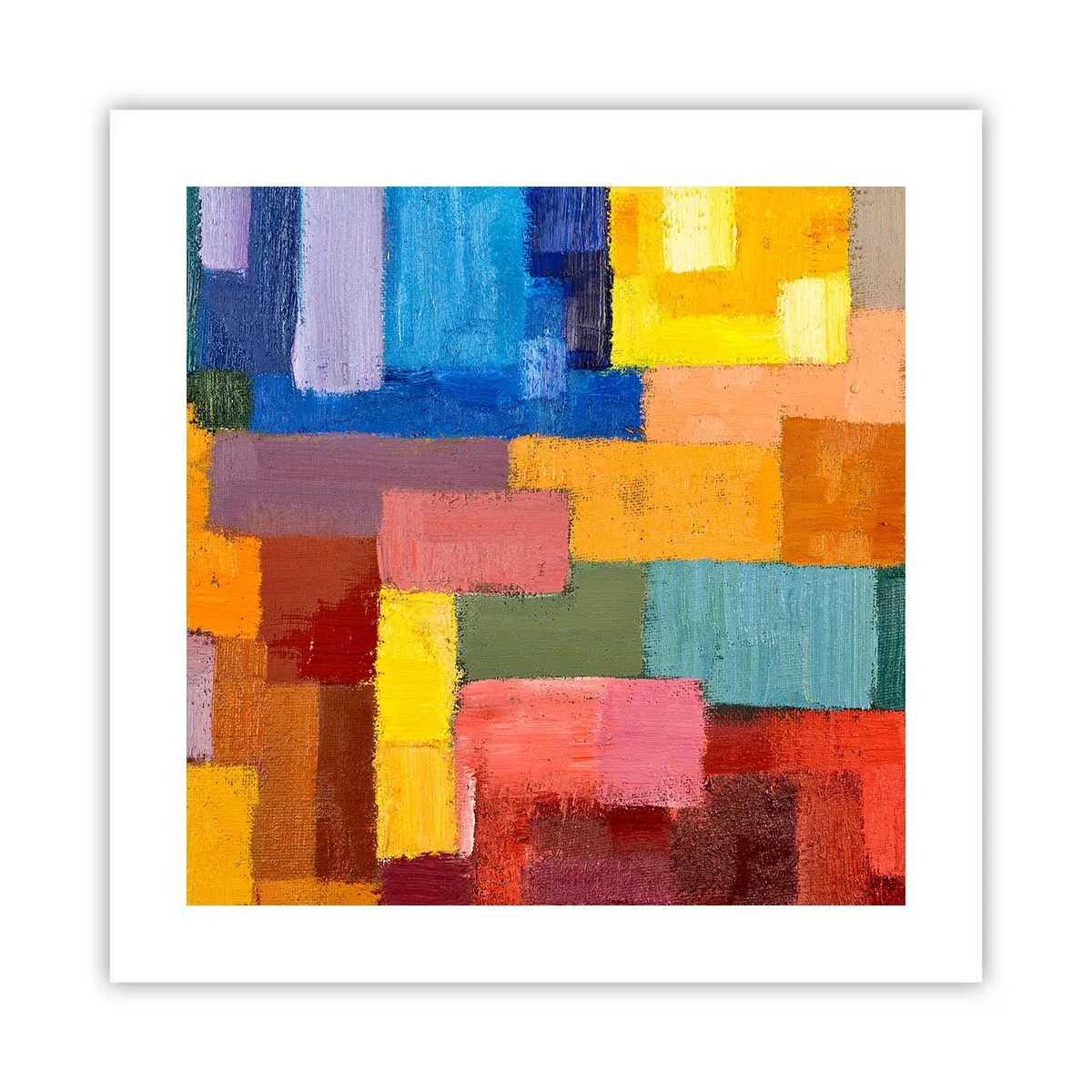 Plagát - Každý iný, všetky farebné - 40x40 cm