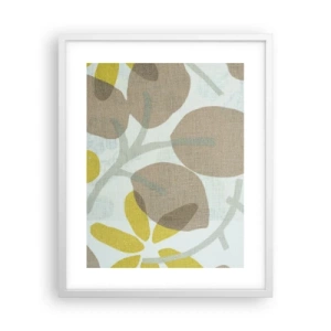 Plagát v bielom ráme - Kompozícia v plnom slnku - 40x50 cm