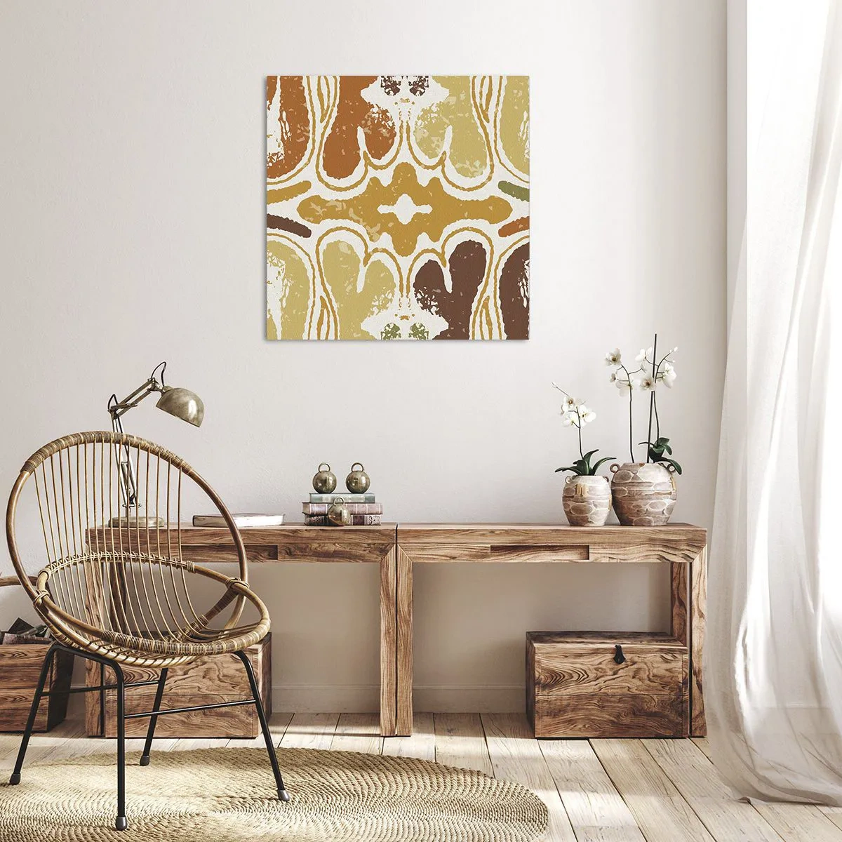 Obraz na plátne - Sentimentálna abstrakcia - 60x60 cm