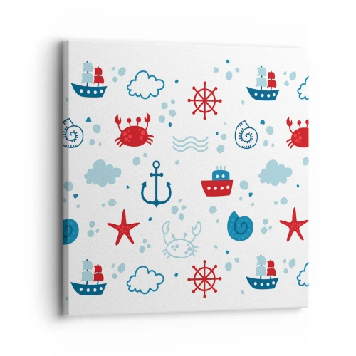 Obraz na plátne - Morská rozprávka - 30x30 cm