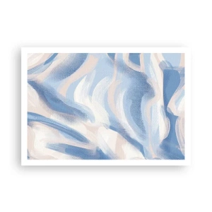 Plagát - Modré kolísanie - 100x70 cm