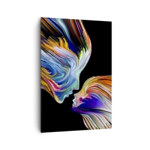 Obraz na plátne - Fúzie energie a svetla - 70x100 cm