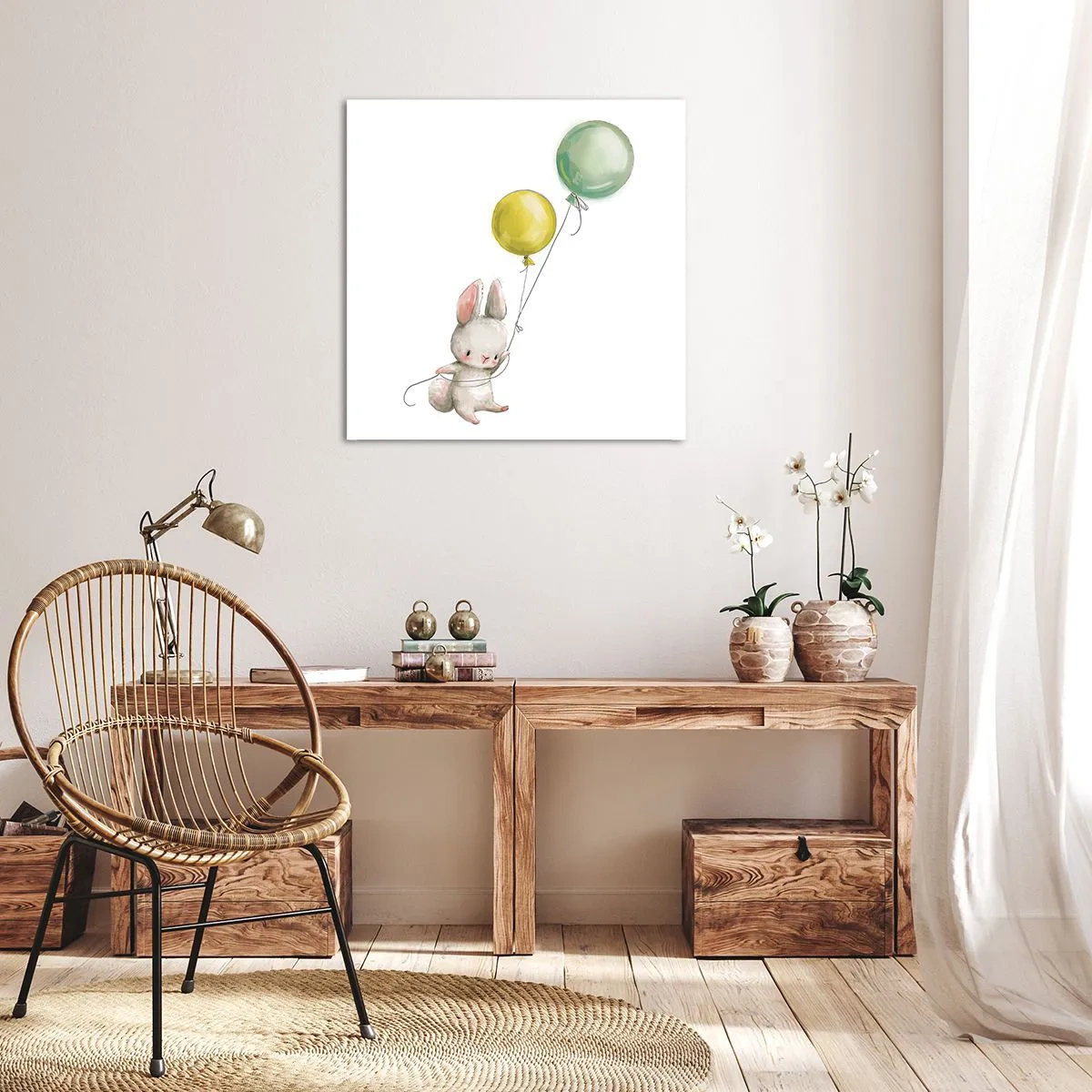 Obraz na plátne - Poletím aj ja! - 50x50 cm