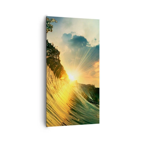 Obraz na plátne - Surfer, kde si? - 65x120 cm