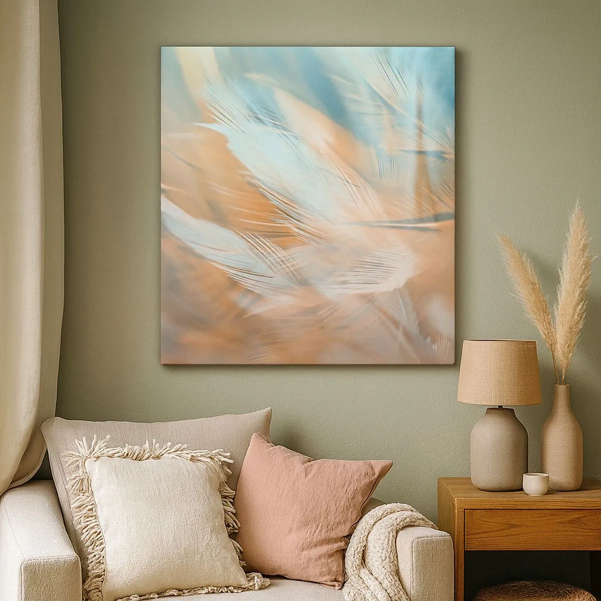 Obraz na plátne - V krajine nehy - 30x30 cm