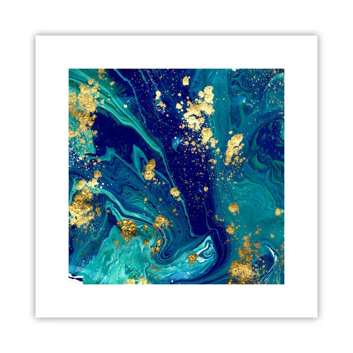 Plagát - Plátky slnka  - 30x30 cm