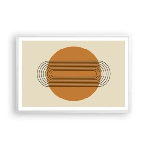 Plagát v bielom ráme - Dokonalý plán - 91x61 cm