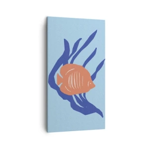 Obraz na plátne - Obyvateľka koralových vôd - 45x80 cm