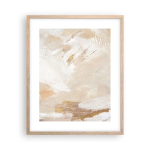Plagát v ráme zo svetlého duba - Pastelová kompozícia - 40x50 cm