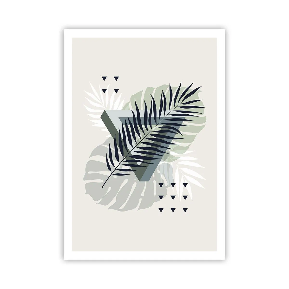 Plagát - Príroda a geometria – dva poriadky? - 70x100 cm