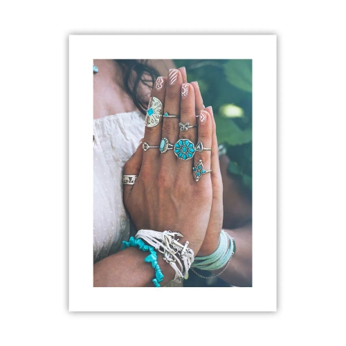 Plagát - Vitajte v centre bytia - 30x40 cm