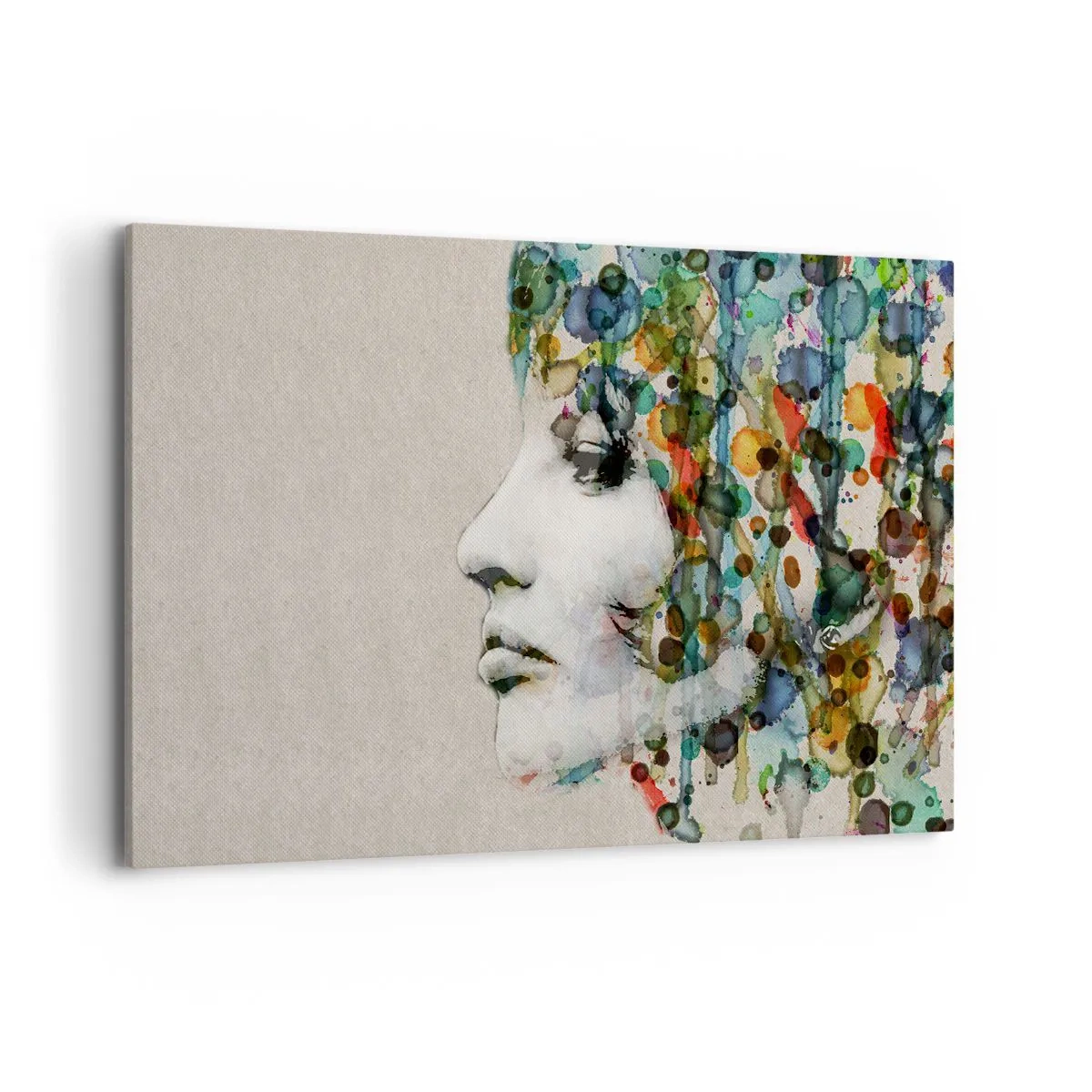 Obraz na plátne - Vynorila sa zo šedej - 120x80 cm