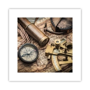 Plagát - Urči smer - 30x30 cm