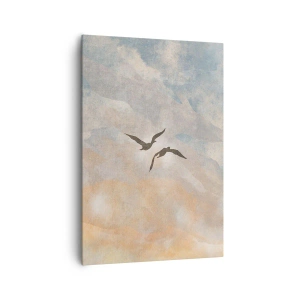 Obraz na plátne - Nebeský tanec - 70x100 cm